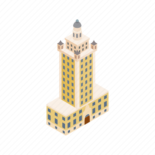 Building, cityscape, freedom, isometric, miami, skyline, tower icon - Download on Iconfinder