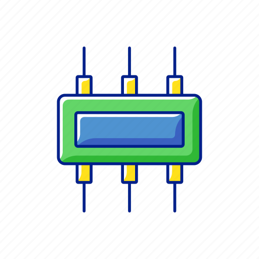 Connector, electromechanical device, conductor, circuit icon - Download on Iconfinder