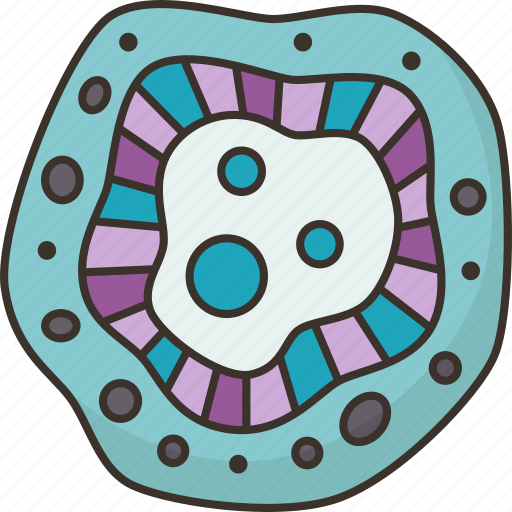 Microscopic, cell, structure, biology, science icon - Download on Iconfinder