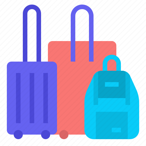 Baggage, vacation, departure, trip, journey, luggage, suitcase icon - Download on Iconfinder