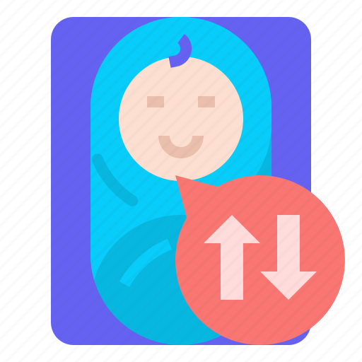 Birth, infant, baby, demographic, depopulation, newborn, population growth icon - Download on Iconfinder