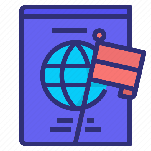 Nationality, passport, country, citizen, travel, tourist, immigration icon - Download on Iconfinder