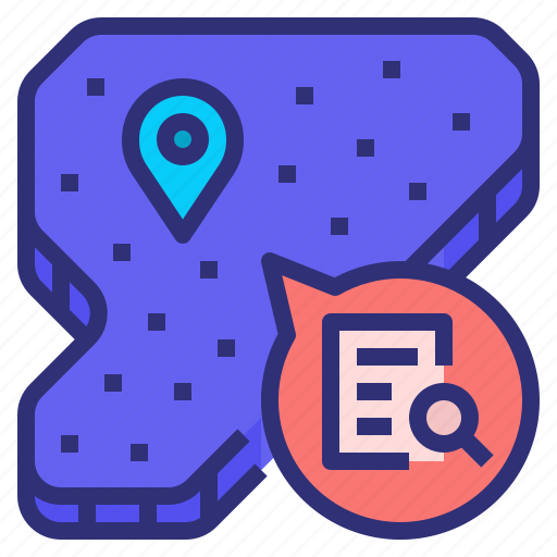Travel, location, migration, country, land, map, search information icon - Download on Iconfinder