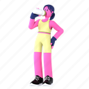 drink, water, fresh, thirsty, bottle, fitness, gym, diet, 3d character