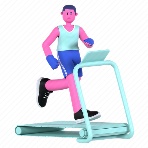 Treadmill, run, running, machine, cardio, fitness, gym icon - Download on Iconfinder