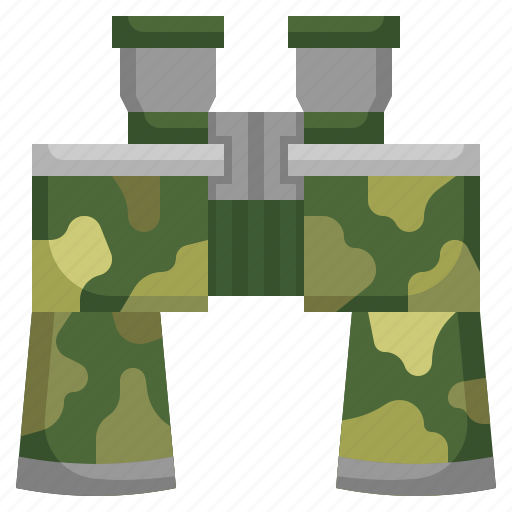 Binoculars, army, vision, war, miscellaneous icon - Download on Iconfinder