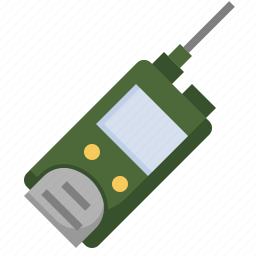 Walkie, talkie, military, technology, electronics, army icon - Download on Iconfinder