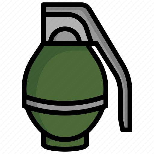 Grenade, bomb, war, terrorist, hand icon - Download on Iconfinder