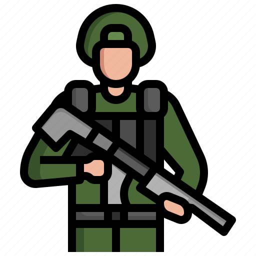 Infantry, professions, jobs, army, soldier, military icon - Download on Iconfinder