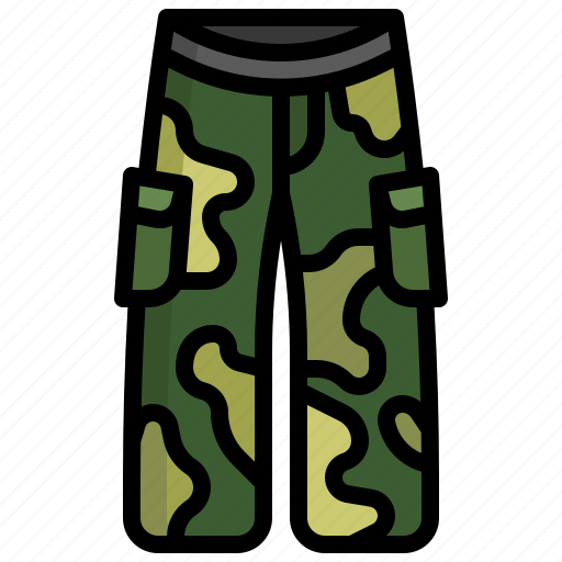 Military, pants, army, uniform icon - Download on Iconfinder