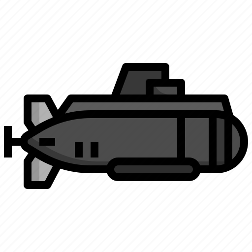 Submarine, transport, nautic, nautical, navigate icon - Download on Iconfinder