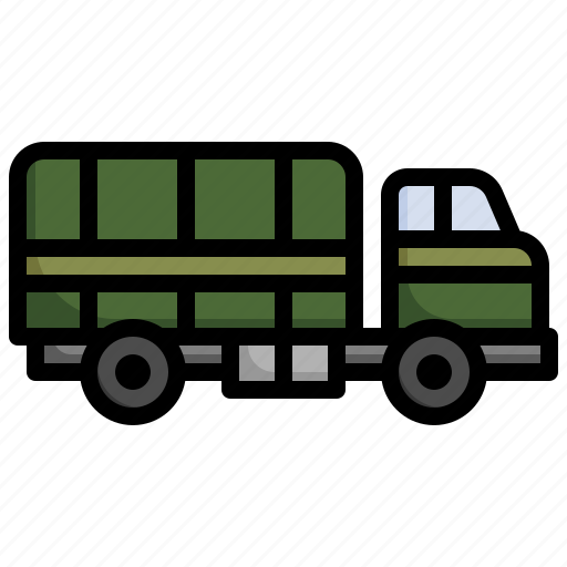 Truck, army, military, transportation, automobile icon - Download on Iconfinder