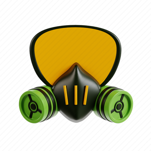 Gas, mask, protection, pollution, danger, toxic, chemical icon - Download on Iconfinder