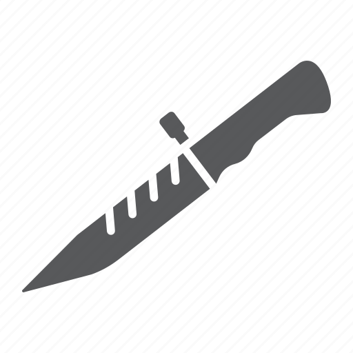 Army, bayonet, combat, kill, knife, military, weapon icon - Download on Iconfinder
