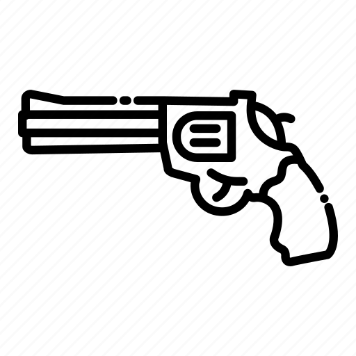 Crime, gun, law, miscellaneous, revolver, war, weapon icon - Download on Iconfinder