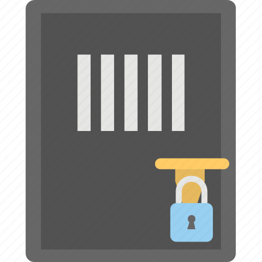 Holding cell, jail, jail cell, lock up, prison cell icon - Download on Iconfinder