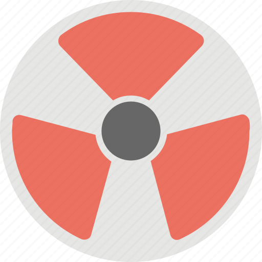 Atomic sign, deadly, hazard symbol, radioactive symbol, toxic icon - Download on Iconfinder