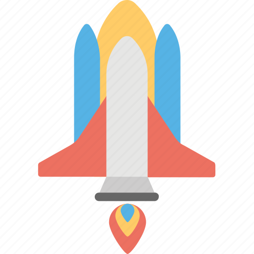 Missile, rocket, rocket launch, space lab, space shuttle icon - Download on Iconfinder