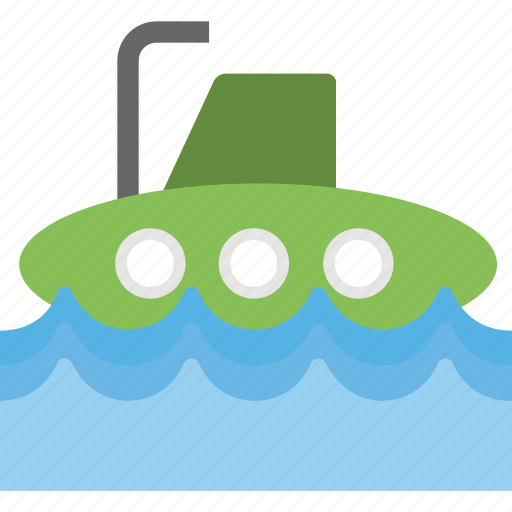 Defense vessel, navy, submarine, underwater vehicle, watercraft icon - Download on Iconfinder