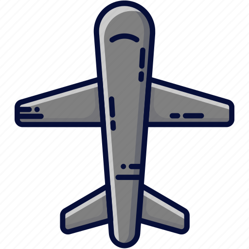 Drone, aircraft, airforce, military, plane icon - Download on Iconfinder
