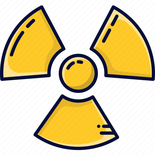 Hazard, nuclear, atomic, danger, sign icon - Download on Iconfinder