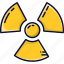 hazard, nuclear, atomic, danger, sign 