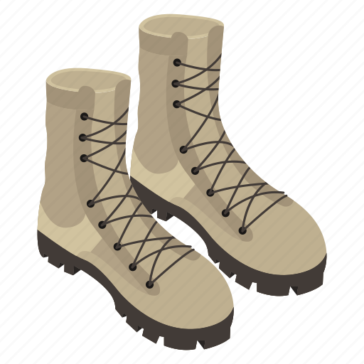Military boots, army boots, soldier boots, high boots, combat boots icon - Download on Iconfinder