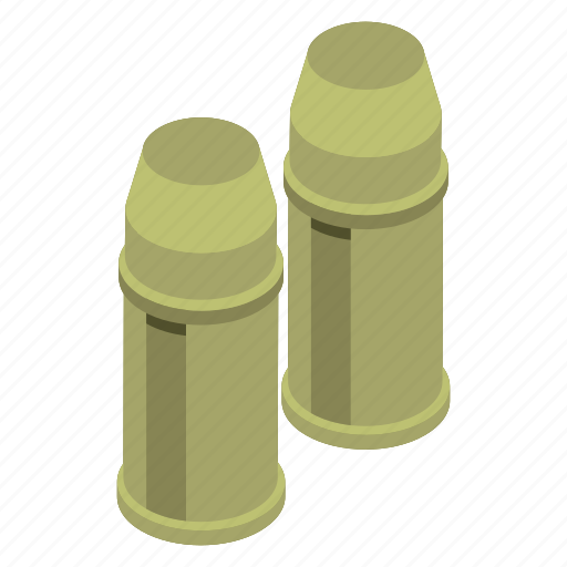 Bullets, ammunition, weapon, ammo, centerfire icon - Download on Iconfinder