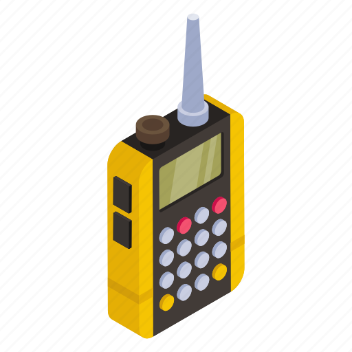 Radio phone, walkie talkie, cordless phone, military phone, handheld transceiver icon - Download on Iconfinder