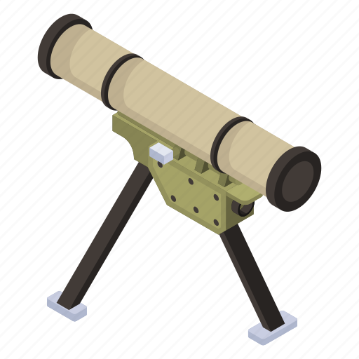 Rocket launcher, missile launcher, atgm, military equipment, guided missile launcher icon - Download on Iconfinder