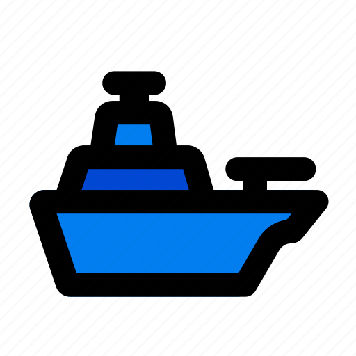 Warship, weapon, technology, military icon - Download on Iconfinder