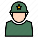 army, avatar, man, military, soldier