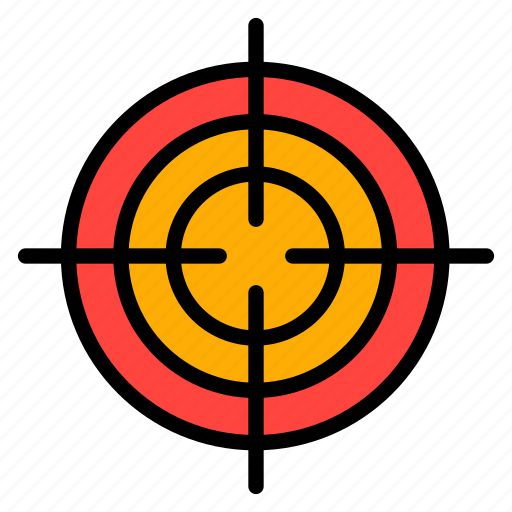 Arrow, bulls, eye, military, target icon - Download on Iconfinder