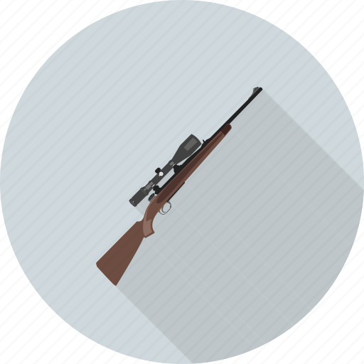 Gun, machine, military, rifle, shooting, sight, sniper icon - Download on Iconfinder