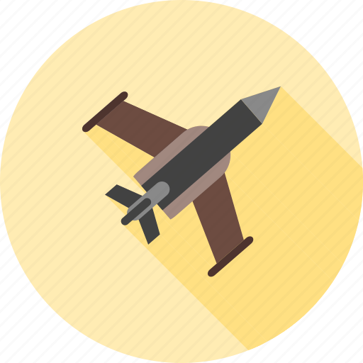 Air, airplane, fighter, flight, jet, military, sky icon - Download on Iconfinder
