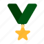 military, star, medal, appreciation 