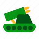 tank, rocket, military