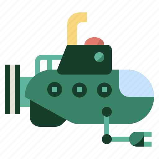 Army, military, submarine, transport, transportation, war, weapon icon - Download on Iconfinder