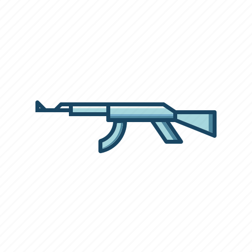 Ak47, gun, military, rifle, shooting, weapon icon - Download on Iconfinder