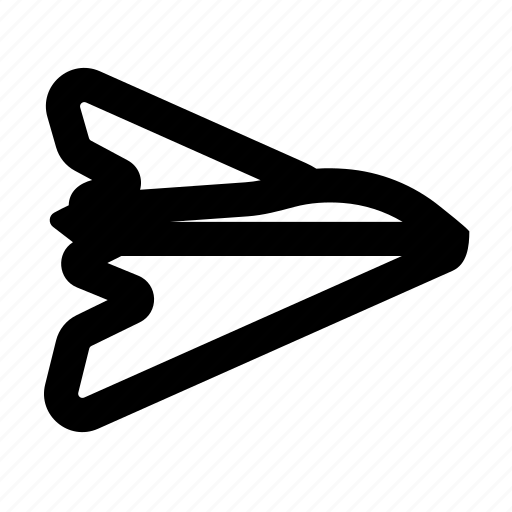 Stealth, bomber, military, aircraft icon - Download on Iconfinder