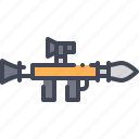 bazooka, grenade, rocket, rpg, weapon