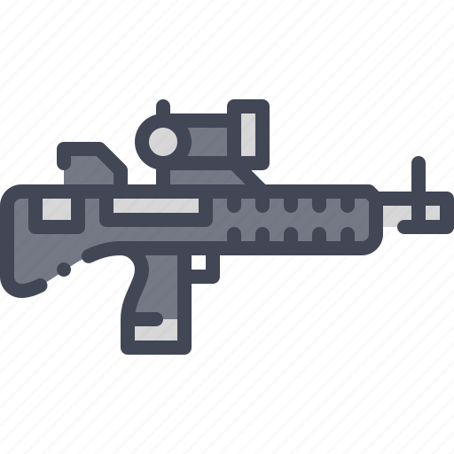 Carbine, gun, military, rifle, weapon icon - Download on Iconfinder