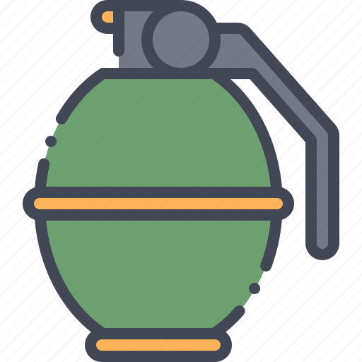 Bomb, grenade, military, war, weapon icon - Download on Iconfinder