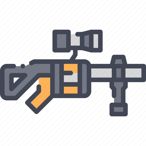 Grenade, gun, launcher, military icon - Download on Iconfinder