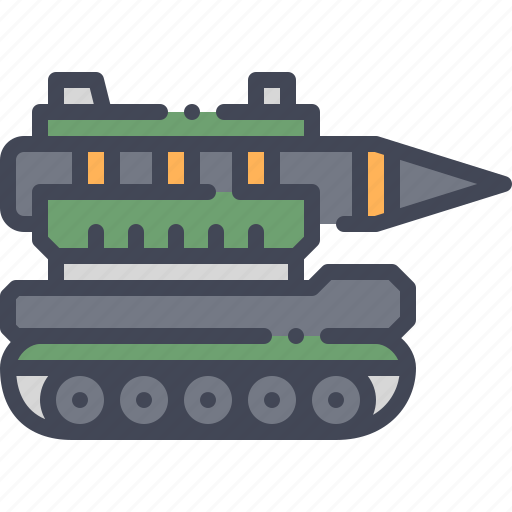Military, missile, rocket, tank, weapon icon - Download on Iconfinder