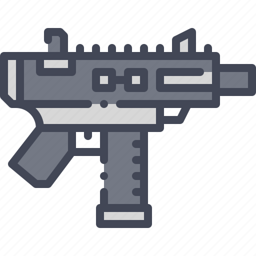 Army, machine, military, pistol, weapon icon - Download on Iconfinder