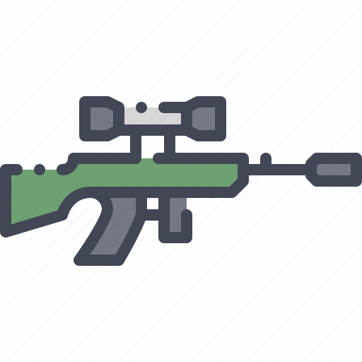 Army, gun, military, rifle, sniper icon - Download on Iconfinder