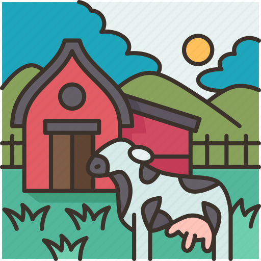 Farm, milk, cow, cattle, ranch icon - Download on Iconfinder