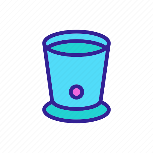 Bowl, electronic, foam, frother, kitchen, liquids, milk icon - Download on Iconfinder