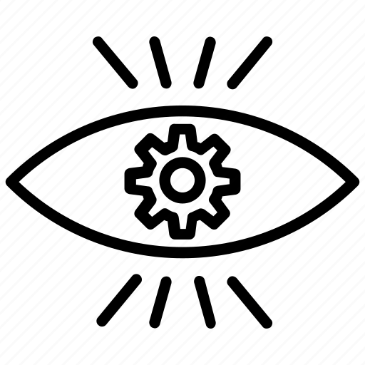 Cyber eye, cyber monitoring, cyber security, cybernetics, mechanical eye icon - Download on Iconfinder